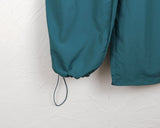 walkie nylon two-way cargo long wide jogger pants