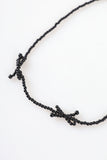 Ribbon pearl necklace