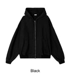 Loped Work Twill Hooded Zip-Up
