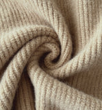 Waffel Two-Way Short Knit Zip-up Vest