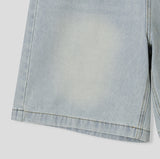 Sia Dyeing Washing Bermuda Denim Pants