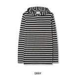 Bio Stripe Long Hoodie