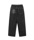 Carter's embroidered denim pants