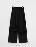 Bekyu Banding Parachute Nylon Wide Pants