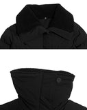 Eden Fluffy Fleece Collar Short Padding