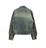 Lauren Cut Vintage Washed Denim Jacket