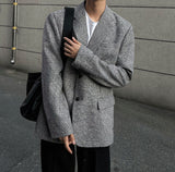 Premium Shetland Check Wool Jacket