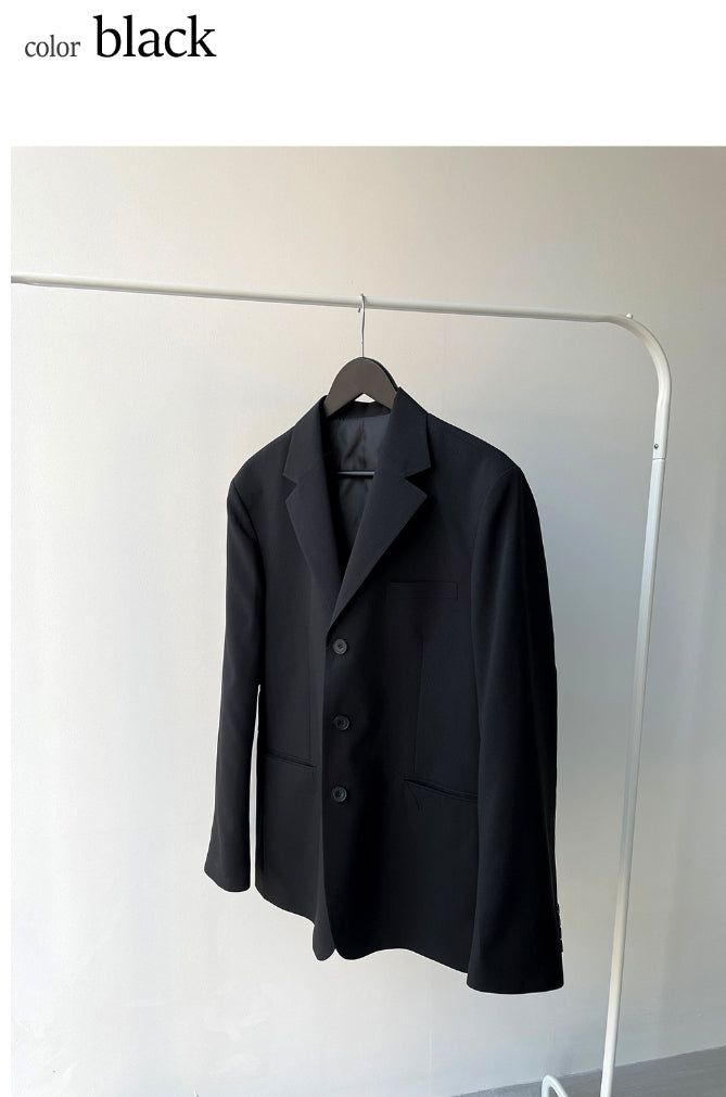 【COSYHARU】Cavaly Minimal Semi-Overfit Blazer COSYHARU (コシハル) - ケボリーミニマルセミオーバーフィット