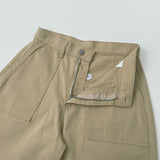 Patch Point Elbow Length Bermuda Half Cotton Shorts