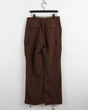 Kanter shirring cargo two way jogger pants