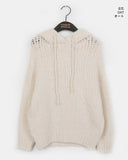 Sobel Pogeun Alpaca Loose Fit Hoodie Knitwear