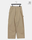 Fur Carpenter Work Pocket Cotton Pants