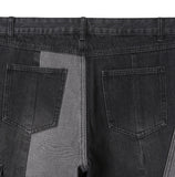 Patch week denim pants