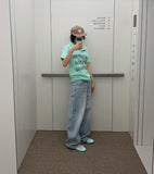 CLOUD WASHED WIDE DENIM