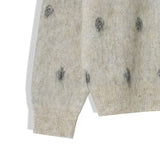 Misty Nordic Hair Knit