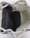 Paon Two-Pocket String Canvas Cotton Backpack