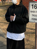 Uni Crop Hoodie Short Coat