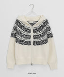 Kakken Nordic Hood Knit Zip-Up