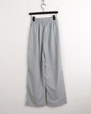 Bow Baslock Wide Long Nylon Pants
