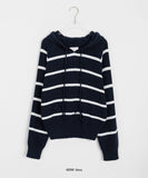 Tsukoi Stripe Hood Knit