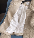 [Real Rabbit] Kerot Collar Short Fur Jacket