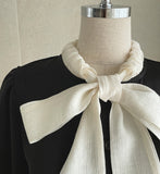 Hepin Ribbon Tie Blouse