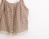 Chuti Vintage See-through Lace Bustier Sleeveless