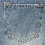 Norma Vintage Washing Wide Denim Pants
