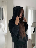 Bonne Loose Fit Hood Zip-Up