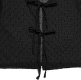 Como Layered Ribbon Cardigan