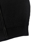 SPRING OVER KNIT ZIP-UP