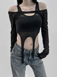 Gelt See-Through Layered T-Shirt