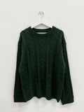Twist acrylic loose fit knit