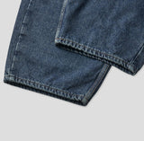 Kusi back band balloon denim pants