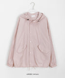[unisex] Peuati String Hood Wind Jumper