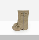 Torian Legwarmers Open To Platform Boots