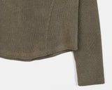 Netis Balaclava Button Ribbed Hoodie