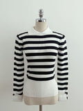 Siez Color Matching Button Collar Knit