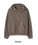 Hella Pigment Crop Hooded Zip-Up