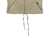 Cardan Pocket Slim Bomber Semi-Crop Jacket