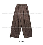 Meni Dot Pintuck Balloon Wide Pants