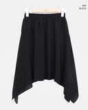 Royce Chiffon Layered Banding Midi Skirt