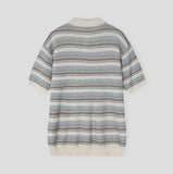 Dots Stripe Half Knit