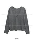 Monin Deep V-Neck Knit