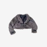 Literhan buckle fur jacket