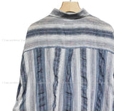 Flare loose fit linen shirt