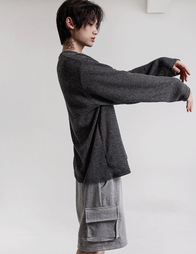 【COSYHARU】Shake mix knit COSYHARU (コシハル) -シェイクミックスニット / Shake mix knit