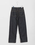Enshio Rollup Raw Denim Pants