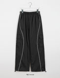 [unisex] Keito piping banding string cargo pants