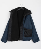 Ecoff High Neck Quilted Wool Padding